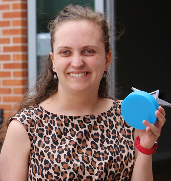 V.I. student prompted to launch a campaign encouraging folk to ask before assisting people with disabilities